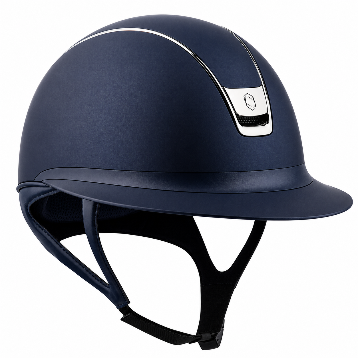 SAMSHIELD Kask jeździecki Miss Shield Shadowmatt 2.0 Granatowy